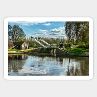 Bridge 221 On The Oxford Canal Sticker